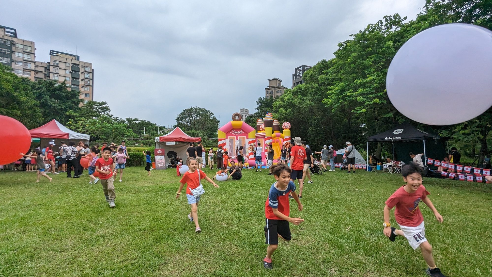 The family zone at Celebration Canada