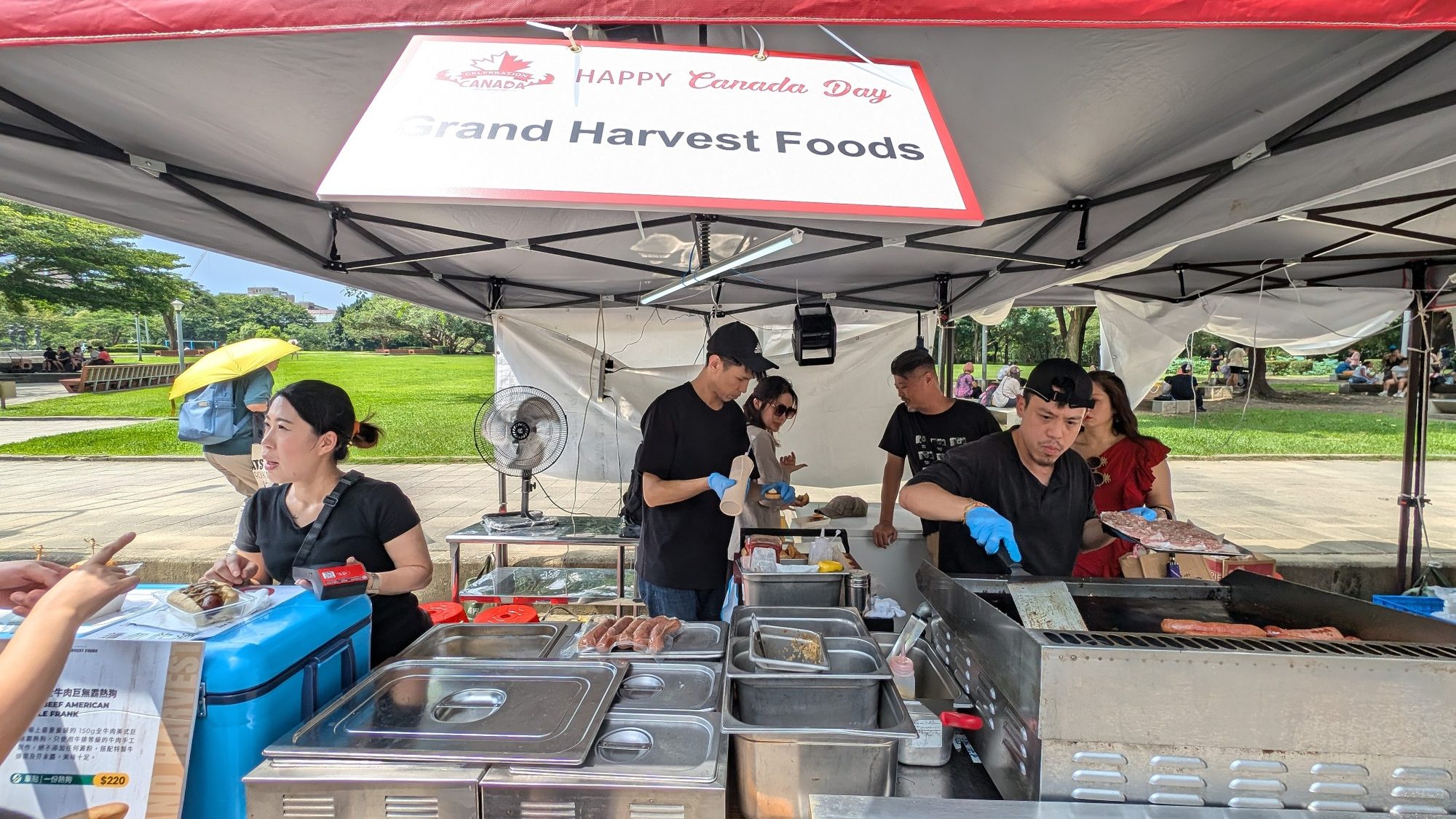 Canadian food and drink at Celebration Canada